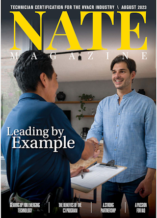 The NATE Magazine August 2023 Issue cover image