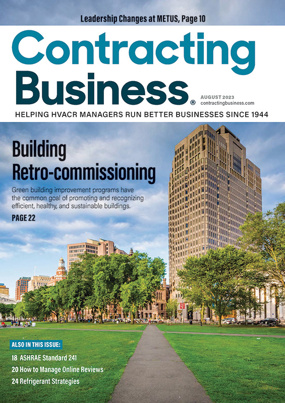 CONTRACTING BUSINESS AUGUST 2023 DIGITAL MAGAZINE cover image