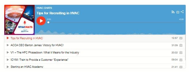 Hvac Chats Listing