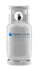 With the introduction of new A2L refrigerants like R-454B, or Opteon&trade; XL41, the cylinders will be a neutral color and the specific refrigerant name will be printed on the jug, as well as the box.