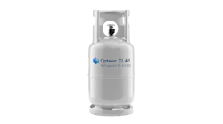 With the introduction of new A2L refrigerants like R-454B, or Opteon&trade; XL41, the cylinders will be a neutral color and the specific refrigerant name will be printed on the jug, as well as the box.