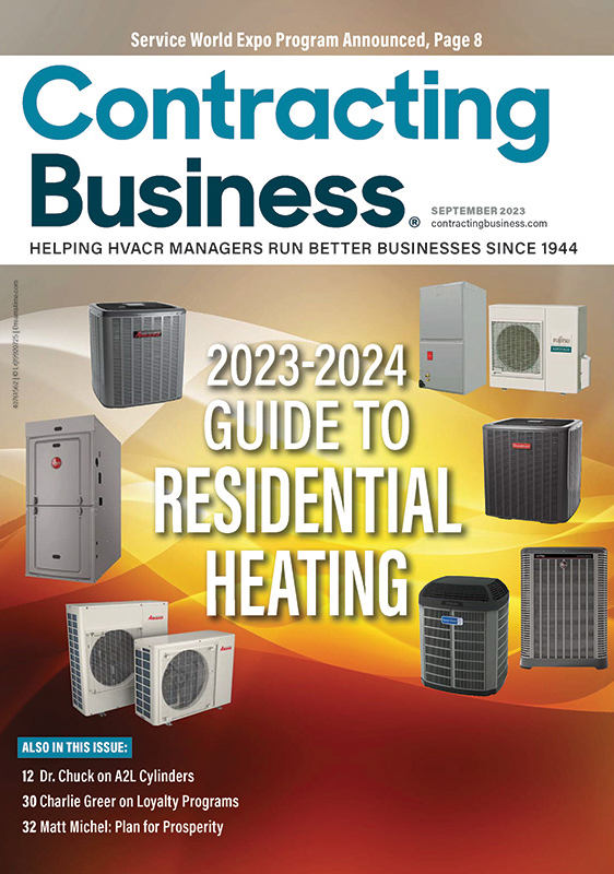 CONTRACTING BUSINESS SEPTEMBER 2023 DIGITAL MAGAZINE cover image