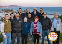 Members of the Fieldpiece team were happy about being named a 'Best Place to Work' in SoCal. Members of the Fieldpiece team were happy about being named a 'Best Place to Work' in SoCal.
