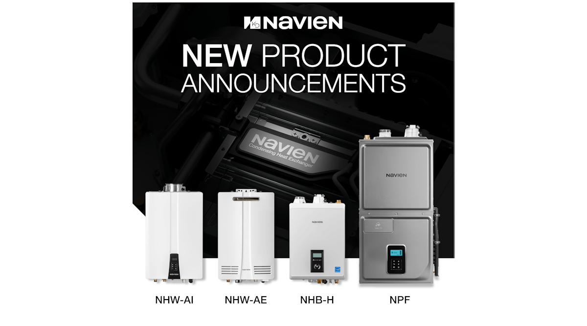 Navien Product Announcements