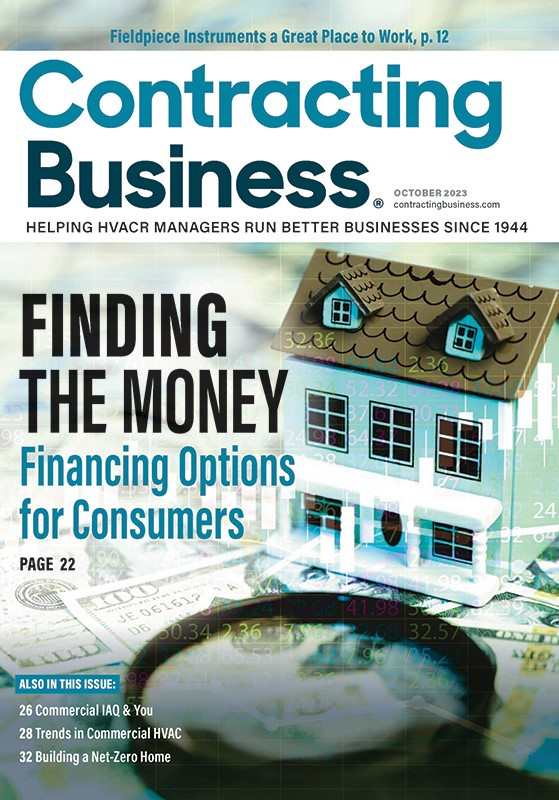 CONTRACTING BUSINESS OCTOBER 2023 DIGITAL MAGAZINE cover image