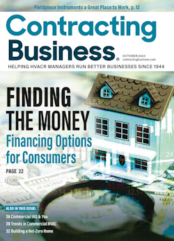 CONTRACTING BUSINESS OCTOBER 2023 DIGITAL MAGAZINE cover image