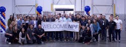 Navien's Irvine, CA shipping team celebrates the first shipment of the NPF Hydro-furnace. Navien's Irvine, CA shipping team celebrates the first shipment of the NPF Hydro-furnace.