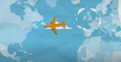 In 'Pump Up Your Savings with Heat Pumps', the Department of Energy's messaging includes a statement that a heat pump in a home will cut emissions equal to seven transatlantic plane flights. In 'Pump Up Your Savings with Heat Pumps', the Department of Energy's messaging includes a statement that a heat pump in a home will cut emissions equal to seven transatlantic plane flights.