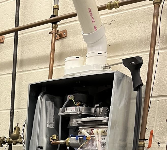 Some manufacturers include test ports on their condensing equipment, making testing for a condensate drainage issue easier.