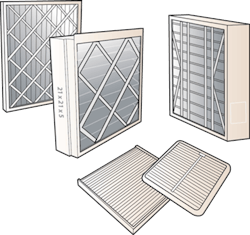 Choose your filter size and media type wisely in a duct renovation. One that is undersized or too restrictive can doom a duct renovation from the beginning. If in doubt, bigger is better with air filters. Choose your filter size and media type wisely in a duct renovation. One that is undersized or too restrictive can doom a duct renovation from the beginning. If in doubt, bigger is better with air filters.