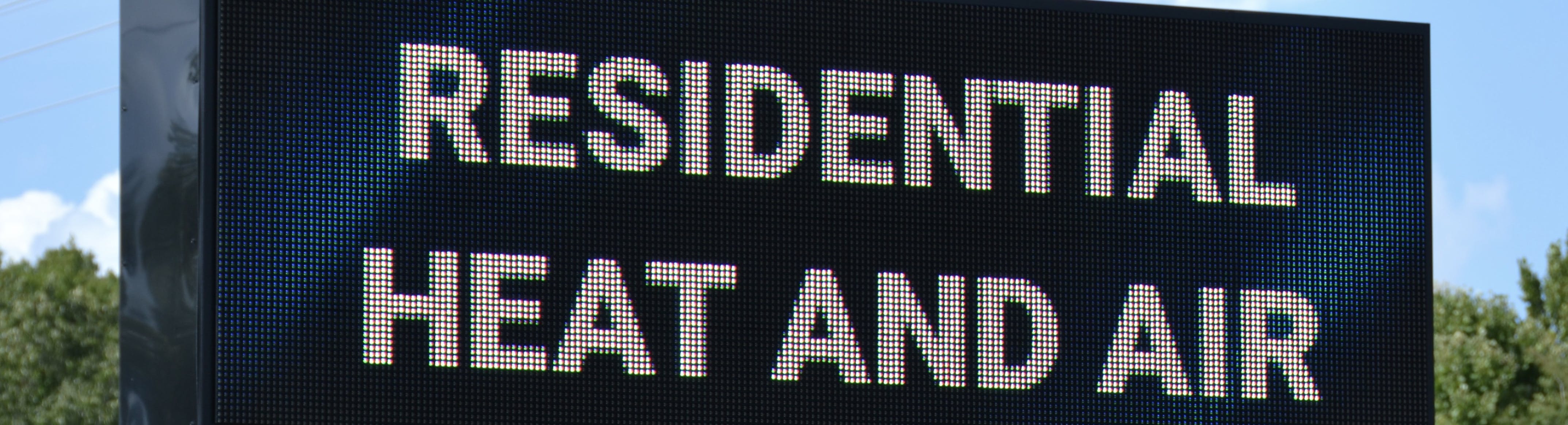 659306e06c1de7001e4332ba Residential Heat And Air Sign