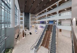 Interior of Carrier offices in Palm Gardens, Fla. Interior of Carrier offices in Palm Gardens, Fla.