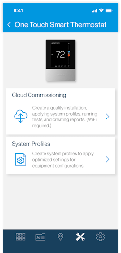 Quality Install configures system settings for optimal performance, calculates proper refrigerant trim charge, verifies charge, runs a system test and generates separate commissioning reports. Quality Install configures system settings for optimal performance, calculates proper refrigerant trim charge, verifies charge, runs a system test and generates separate commissioning reports.