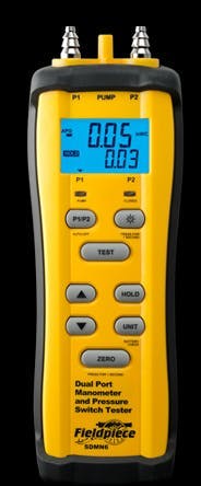 Fieldpiece SDNM6 dual port manometer Fieldpiece SDNM6 dual port manometer