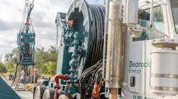 Bedrock&rsquo;s drilling rig employs technologies that enable widespread, affordable, and accessible installations of carbon-free geothermal HVAC for commercial buildings