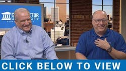 Bob Larkin, left, and Darrel Yashinsky. Bob Larkin, left, and Darrel Yashinsky.