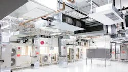 LG Electronics’ (LG) Heating, Ventilation and Air Conditioning (HVAC) Academy in Boston, MA. The LG HVAC Academy operates in more than 60 locations worldwide, providing comprehensive training on installing and maintaining LG’s residential and commercial HVAC systems, including its high-efficiency chillers. LG Electronics’ (LG) Heating, Ventilation and Air Conditioning (HVAC) Academy in Boston, MA. The LG HVAC Academy operates in more than 60 locations worldwide, providing comprehensive training on installing and maintaining LG’s residential and commercial HVAC systems, including its high-efficiency chillers.