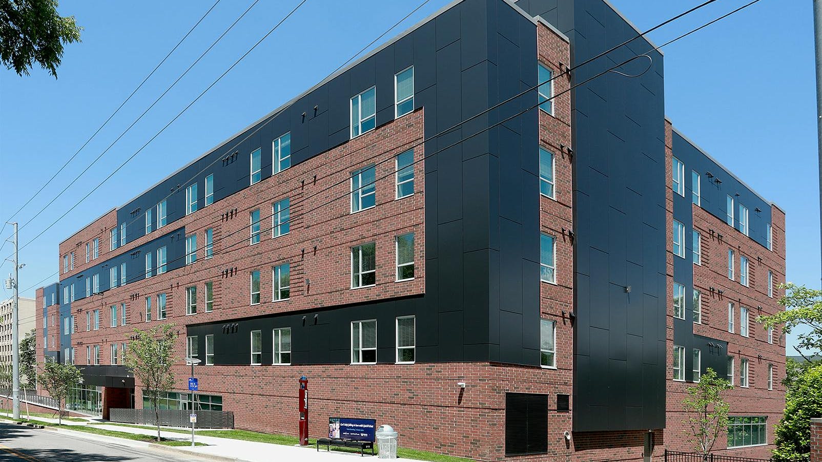 Figure 1: The new Meharry Medical College Living-Learning Center located in downtown Nashville had its plumbing system installed by Parkway Construction Services.