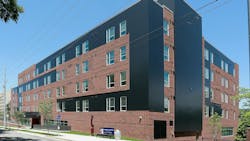 Figure 1: The new Meharry Medical College Living-Learning Center located in downtown Nashville had its plumbing system installed by Parkway Construction Services. Figure 1: The new Meharry Medical College Living-Learning Center located in downtown Nashville had its plumbing system installed by Parkway Construction Services.