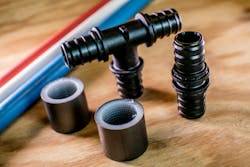 Figure 2: EVERLOC+ fittings come in a variety of configurations and sizes. Figure 2: EVERLOC+ fittings come in a variety of configurations and sizes.