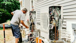 Homeowners and commercial building owners are asking for all-electric heat pumps as they try to lower their carbon footprint and take advantage of government incentives. Homeowners and commercial building owners are asking for all-electric heat pumps as they try to lower their carbon footprint and take advantage of government incentives.