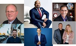 First-rate lineup of 2024 Service World Expo's featured presenters, clockwise from top left: Matt MIchel, Daymond John, John Formica, Kristen and Justin Deese, Alex Weber and Kyle Scheele. First-rate lineup of 2024 Service World Expo's featured presenters, clockwise from top left: Matt MIchel, Daymond John, John Formica, Kristen and Justin Deese, Alex Weber and Kyle Scheele.