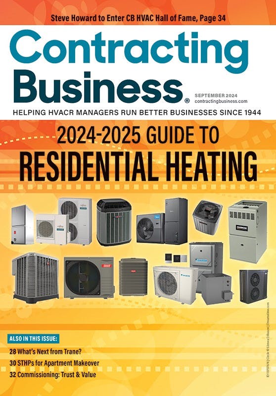 CONTRACTING BUSINESS SEPTEMBER 2024 DIGITAL MAGAZINE cover image