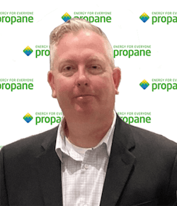 Bert Warner: 'Propane is the cornerstone of supporting reliable and sustainable infrastructure.' Bert Warner: 'Propane is the cornerstone of supporting reliable and sustainable infrastructure.'