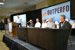 Much of the value in attending the NCI Summit can be found in the idea-sharing that goes on from one contractor to another. In addition to two interactive idea sessions, a panel discussion led by David Richardson featured five contractors who have found success using NCI measuring and testing methods: Dustin Cole, Cole Air Tom Hearn, Hearn Plumbing Heating & Air Ron Mathias, Accurate Heating & Air Conditioning Nany McKeraghan, Canco Climate Care Greg Wallace, Progressive Heating & Air. Much of the value in attending the NCI Summit can be found in the idea-sharing that goes on from one contractor to another. In addition to two interactive idea sessions, a panel discussion led by David Richardson featured five contractors who have found success using NCI measuring and testing methods: Dustin Cole, Cole Air Tom Hearn, Hearn Plumbing Heating & Air Ron Mathias, Accurate Heating & Air Conditioning Nany McKeraghan, Canco Climate Care Greg Wallace, Progressive Heating & Air.