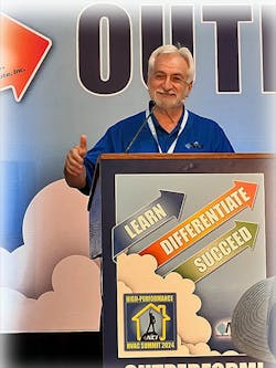 NCI co-founder and CEO Dominick Guarino addresses Summit attendees: 'When you see HVAC systems in homes as they really are, a world of possibilities opens up to you. You have the opportunity to educate your customers and help them make better choices. You’re the true leaders of this industry,' he said. NCI co-founder and CEO Dominick Guarino addresses Summit attendees: 'When you see HVAC systems in homes as they really are, a world of possibilities opens up to you. You have the opportunity to educate your customers and help them make better choices. You’re the true leaders of this industry,' he said.