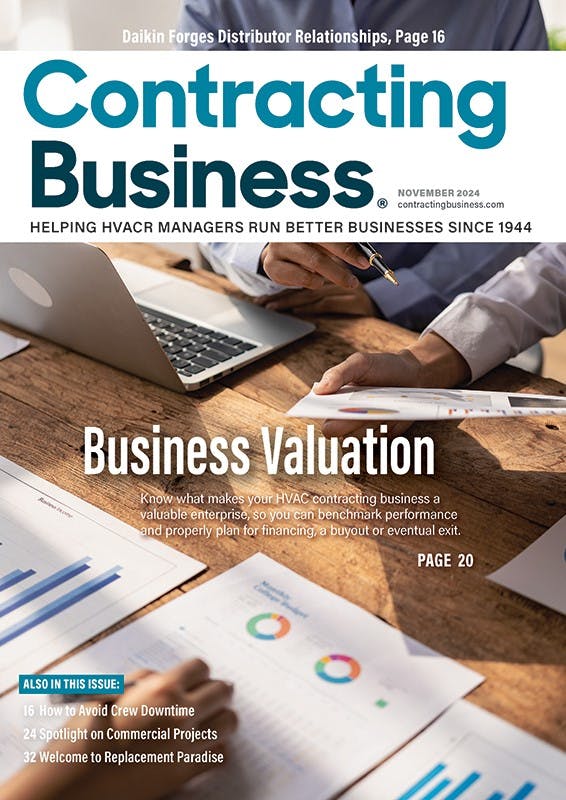 CONTRACTING BUSINESS NOVEMBER 2024 DIGITAL MAGAZINE cover image