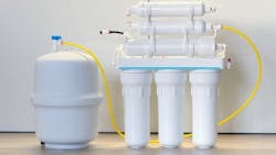 Point-of-use RO system. Point-of-use RO system.