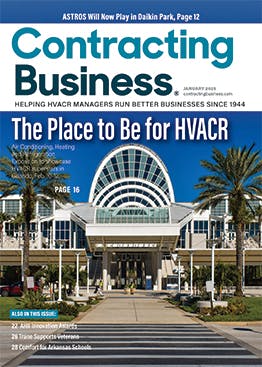 CONTRACTING BUSINESS JANUARY 2025 DIGITAL MAGAZINE  cover image