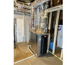 CERV2 installed in a basement. CERV2 installed in a basement.