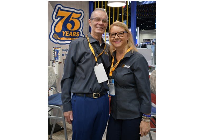 Ritchie Engineering President & CEO Thomas Ritchie passed away March 2. He is pictured here with his wife, Kristen Ritchie.