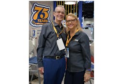 Ritchie Engineering President & CEO Thomas Ritchie passed away March 2. He is pictured here with his wife, Kristen Ritchie. Ritchie Engineering President & CEO Thomas Ritchie passed away March 2. He is pictured here with his wife, Kristen Ritchie.