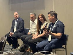 ACCA hosted a live Codes and Coffee webinar during ACCA 2025, discussing the EPA Phase Down of HFC Refrigerants and the Market for A2L Products. The panelists included (from left to right): Christian Pyles, TSS Americas Region - marketing leader for Chemours; John Maiorana, product support manager, Arkema/Forane; Kate Houghton, senior vice president of sales and marketing, Hudson Technologies; and Chris Forth, vice president of regulatory, codes and environmental affairs, Ducted Systems Division, Johnson Controls. ACCA hosted a live Codes and Coffee webinar during ACCA 2025, discussing the EPA Phase Down of HFC Refrigerants and the Market for A2L Products. The panelists included (from left to right): Christian Pyles, TSS Americas Region - marketing leader for Chemours; John Maiorana, product support manager, Arkema/Forane; Kate Houghton, senior vice president of sales and marketing, Hudson Technologies; and Chris Forth, vice president of regulatory, codes and environmental affairs, Ducted Systems Division, Johnson Controls.