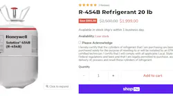 R-454B Sold online for high prices.