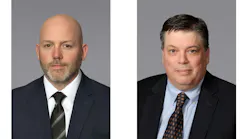 Left: Pat Casey was appointed to the newly created role of director of business advancement, HVAC. Right: Warren Bean was named director of commercial HVAC sales.