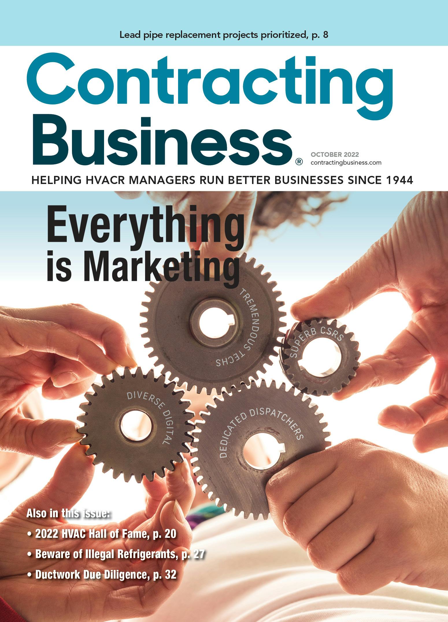 Contracting Business October 2022 Digital Magazine cover image