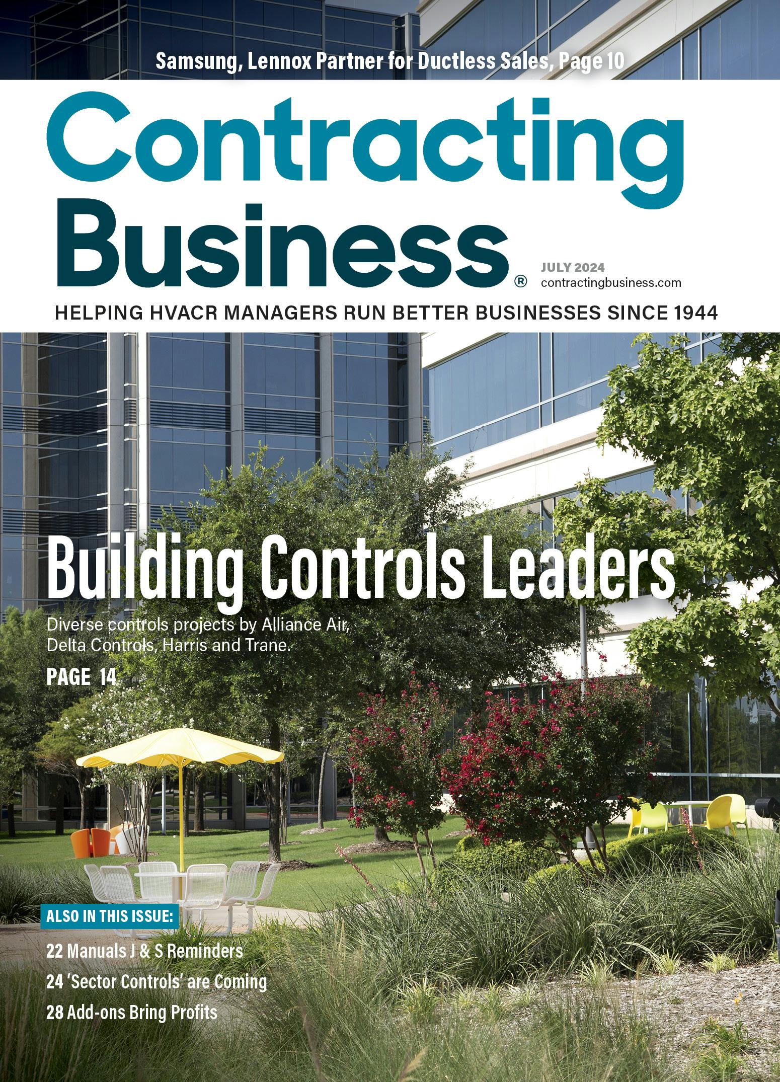 CONTRACTING BUSINESS JULY 2024 DIGITAL MAGAZINE cover image