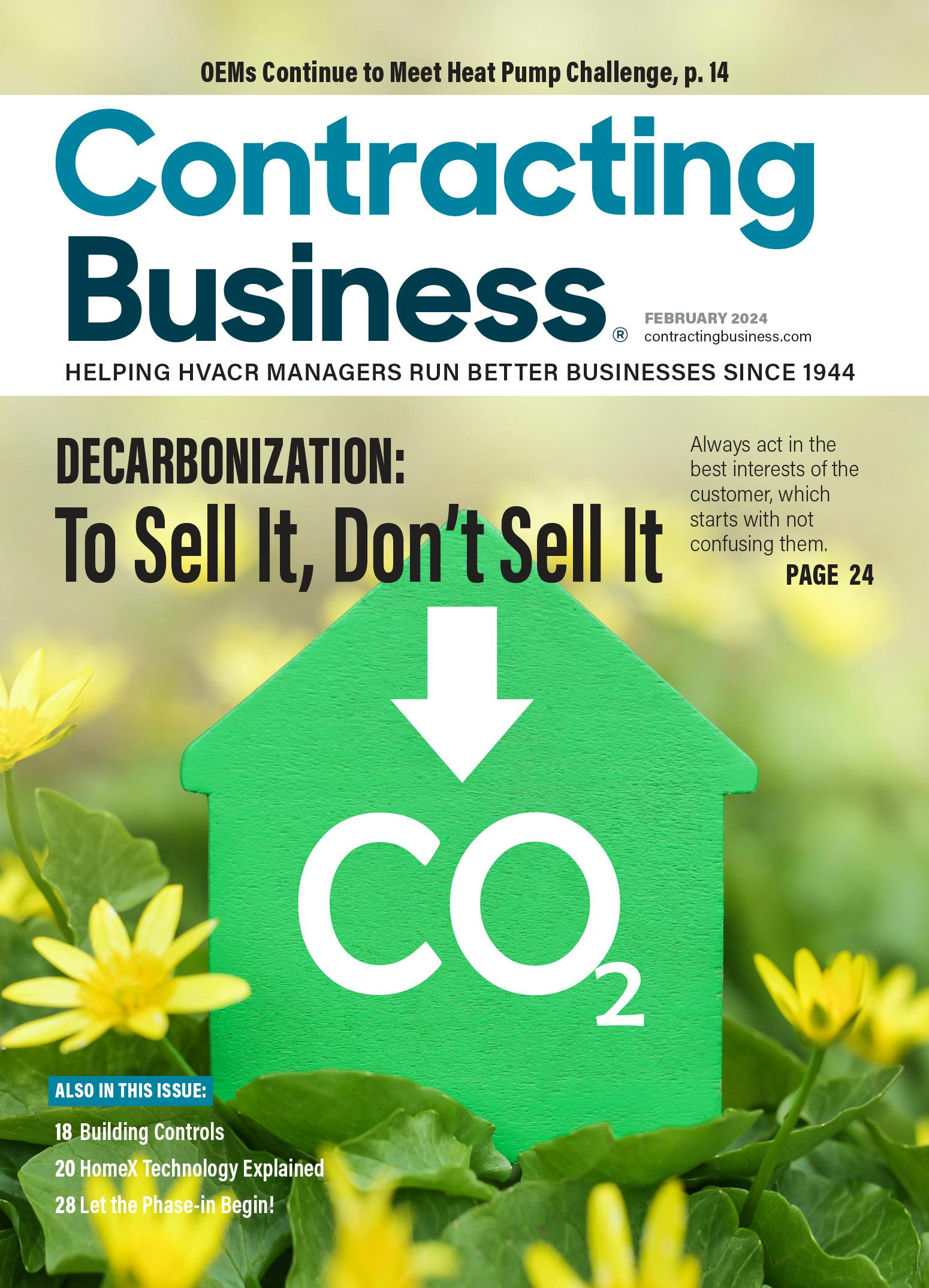 CONTRACTING BUSINESS FEB 2024 DIGITAL MAGAZINE cover image