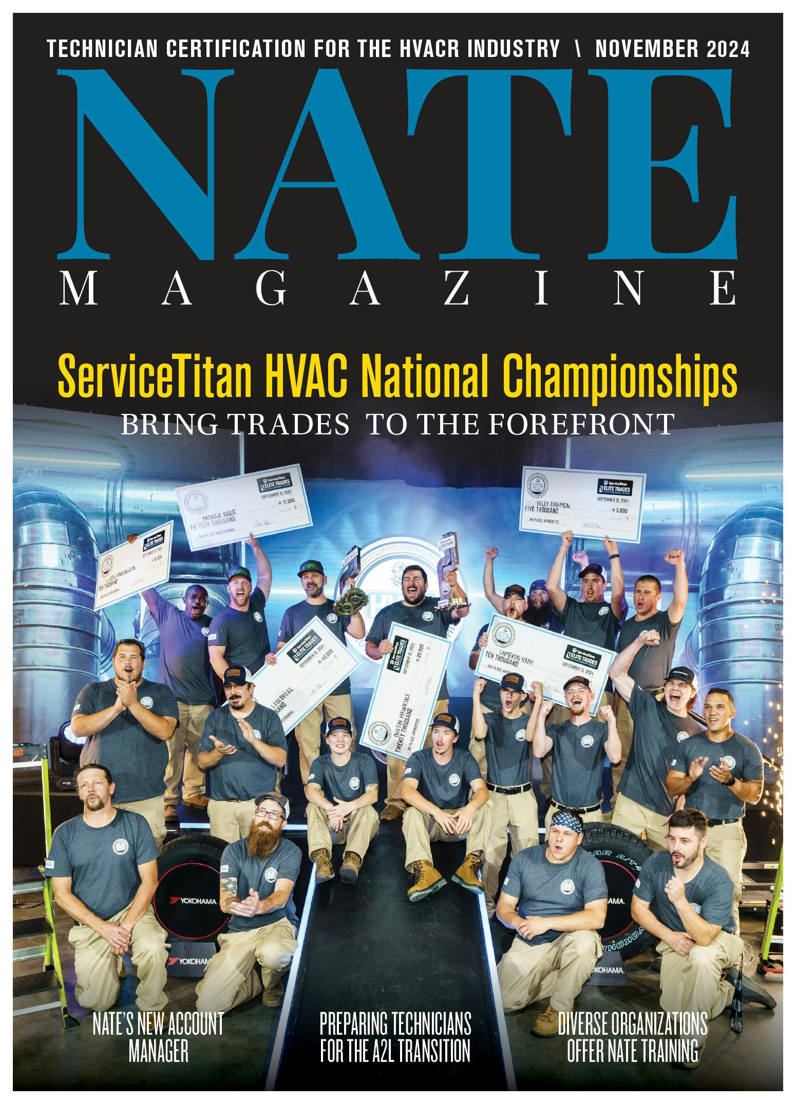 The NATE Magazine November 2024 Issue cover image