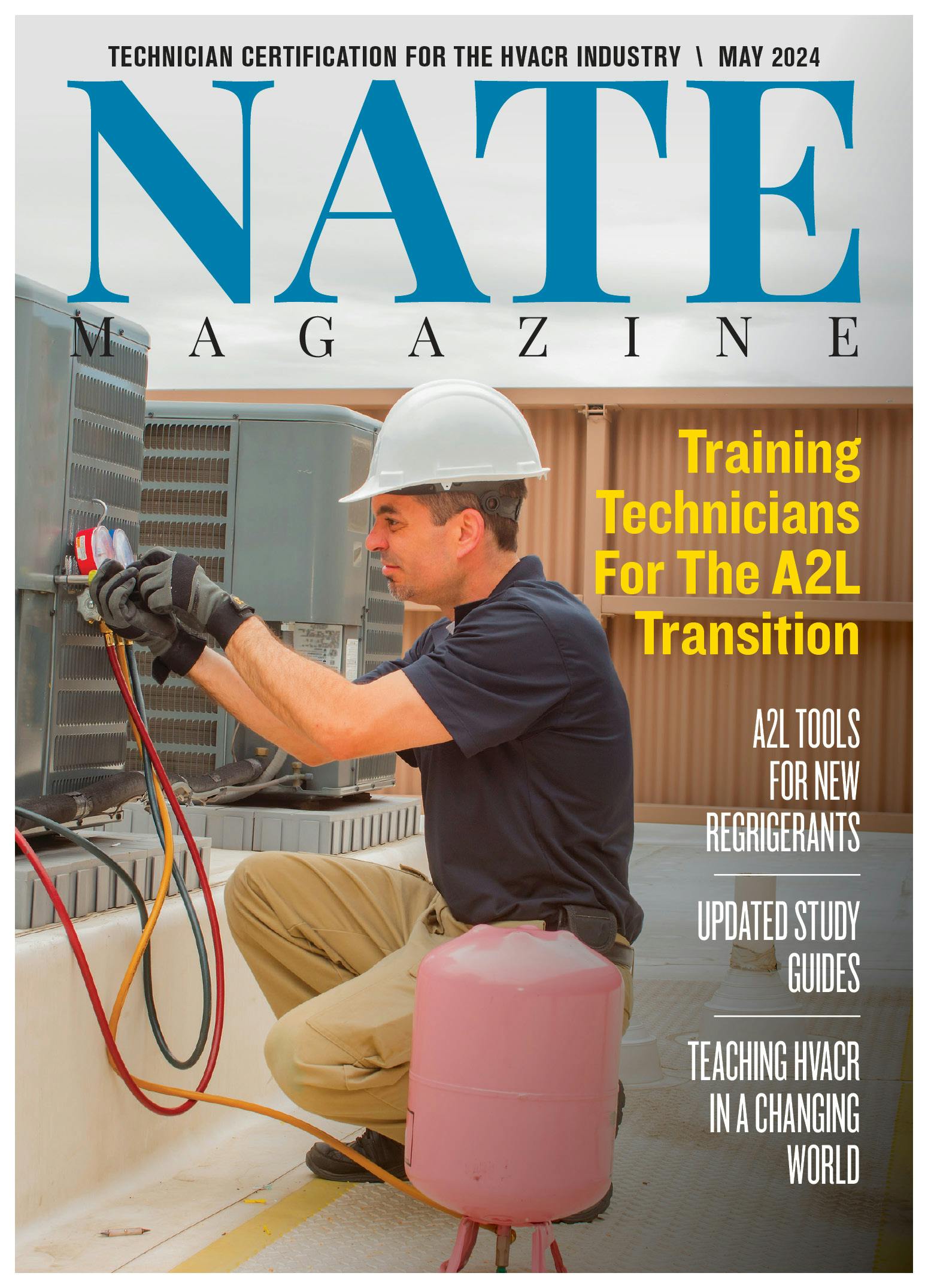 The NATE Magazine May 2024 Issue cover image