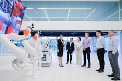 A showroom tour at Midea's Exhibition Hall. A showroom tour at Midea's Exhibition Hall.