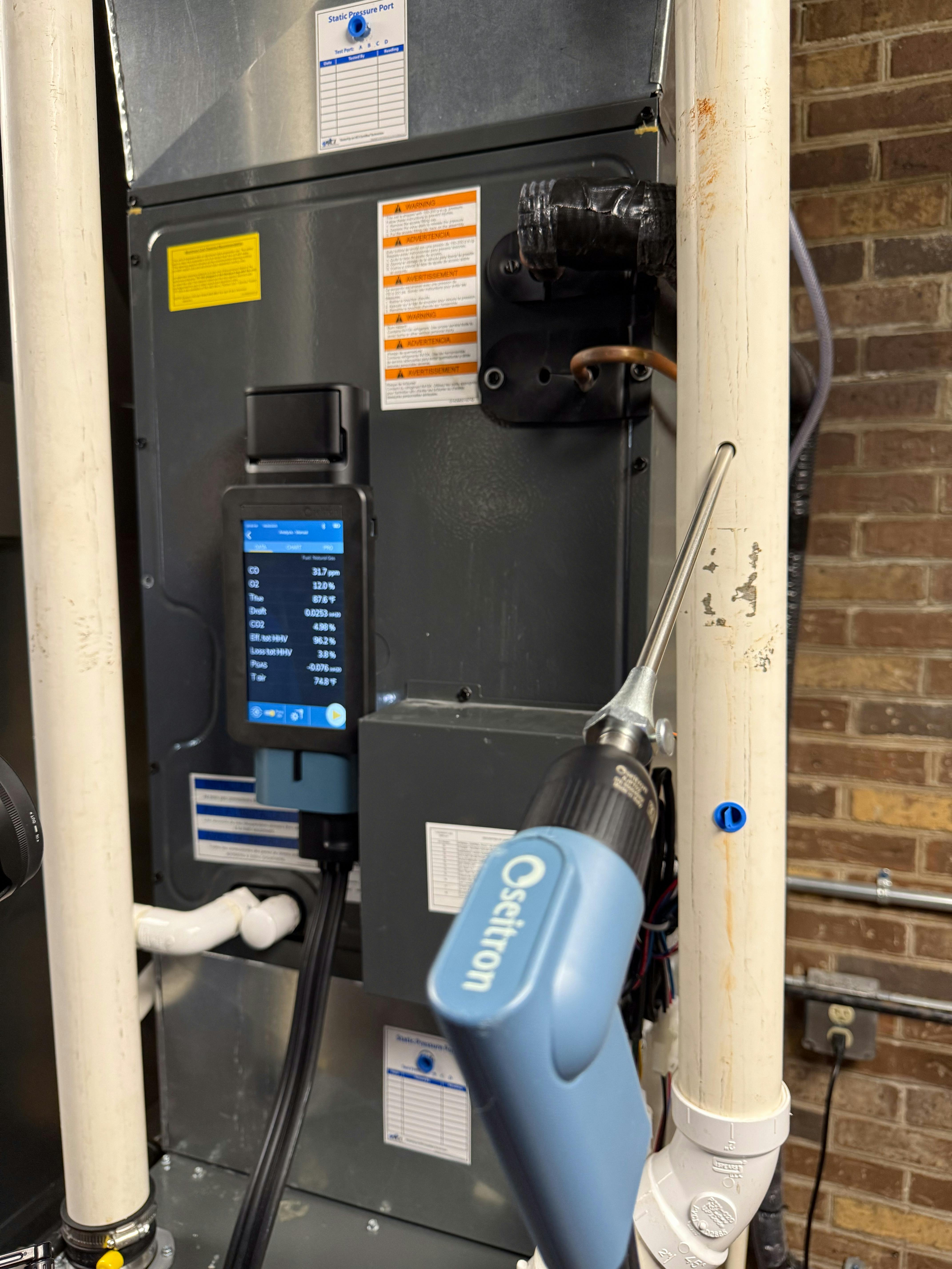 Pre-responders use test instruments, like combustion analyzers, to predict and prevent CO issues.