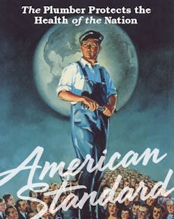 The famous American Standard poster. The famous American Standard poster.