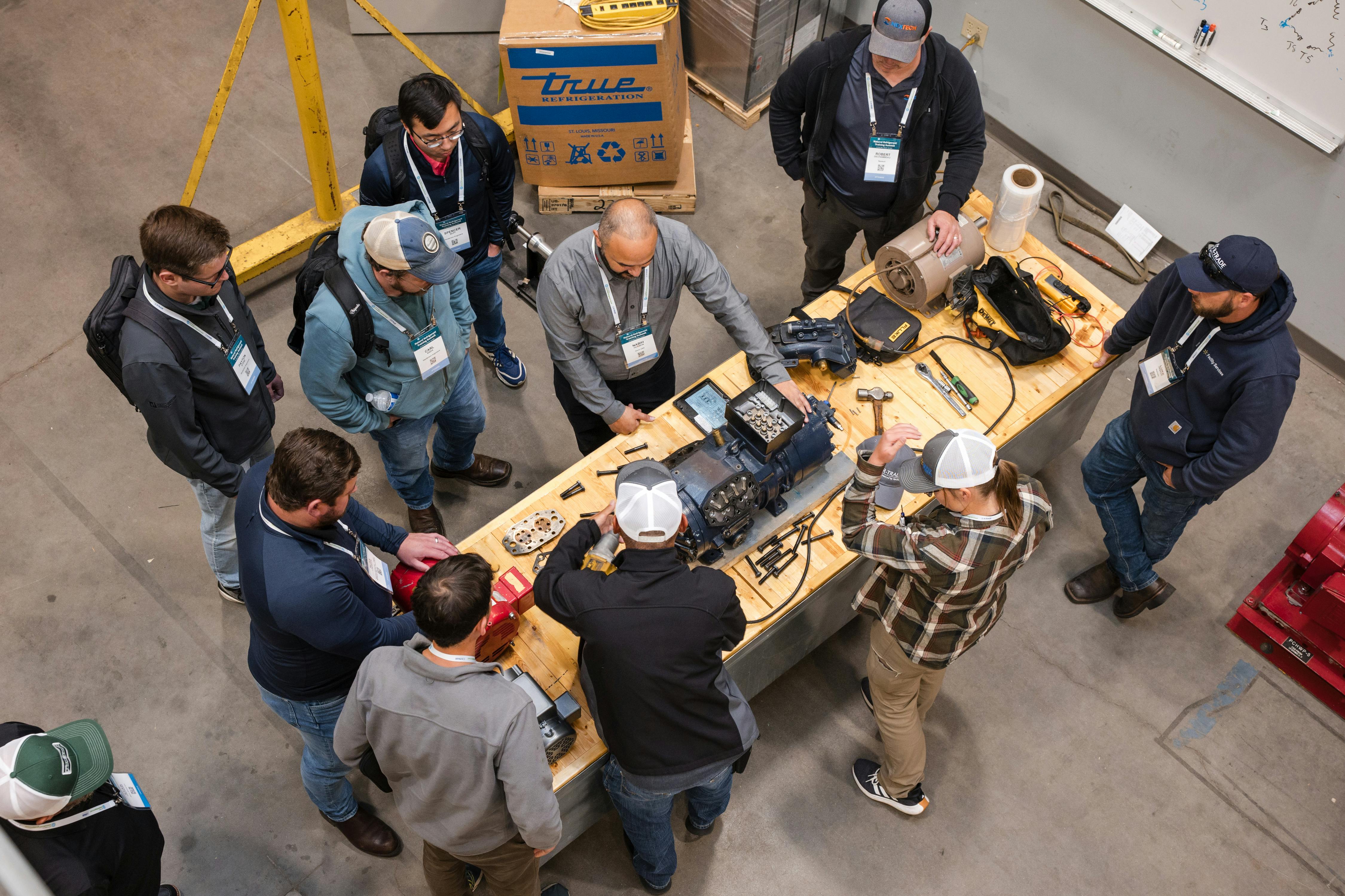 Since launching in 2023, NASRC's Training Summits have provided free training to over 1,600 technicians. Between fall 2024 and spring 2025 alone, more than 800 technicians received over 10,000 hours of training, equipping them with the skills to work on advanced systems that many businesses are actively deploying.