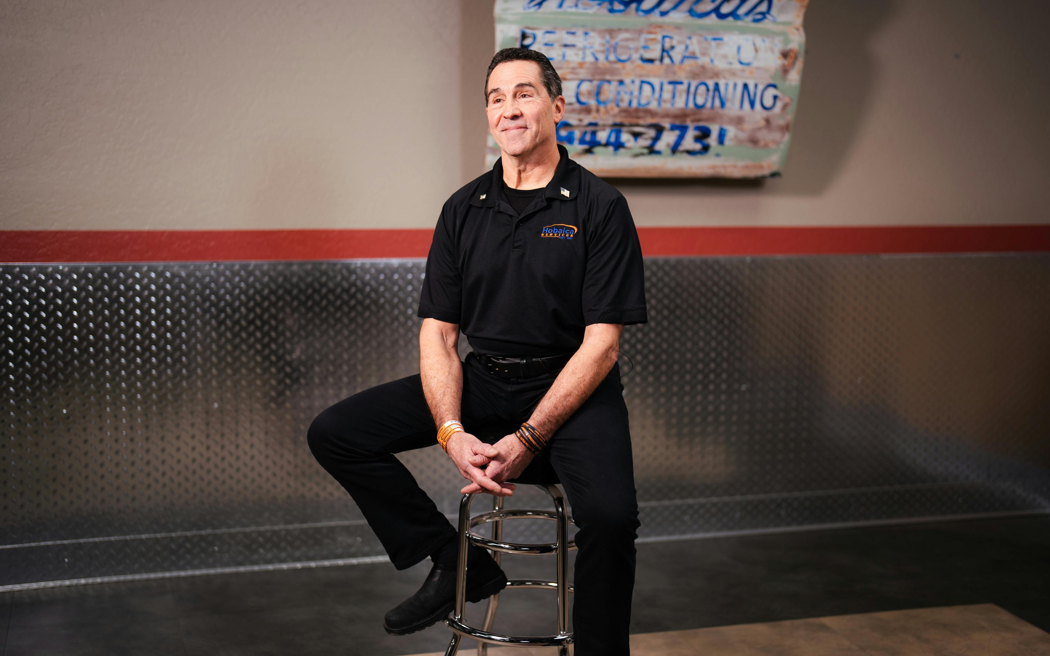 Lou Hobaica was inducted into the Contracting Business HVAC Hall of Fame at Service World Expo in Las Vegas on Oct. 28.