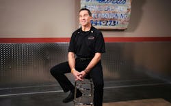 Lou Hobaica was inducted into the Contracting Business HVAC Hall of Fame at Service World Expo in Las Vegas on Oct. 28. Lou Hobaica was inducted into the Contracting Business HVAC Hall of Fame at Service World Expo in Las Vegas on Oct. 28.